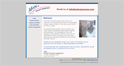 Desktop Screenshot of metravacuum.com